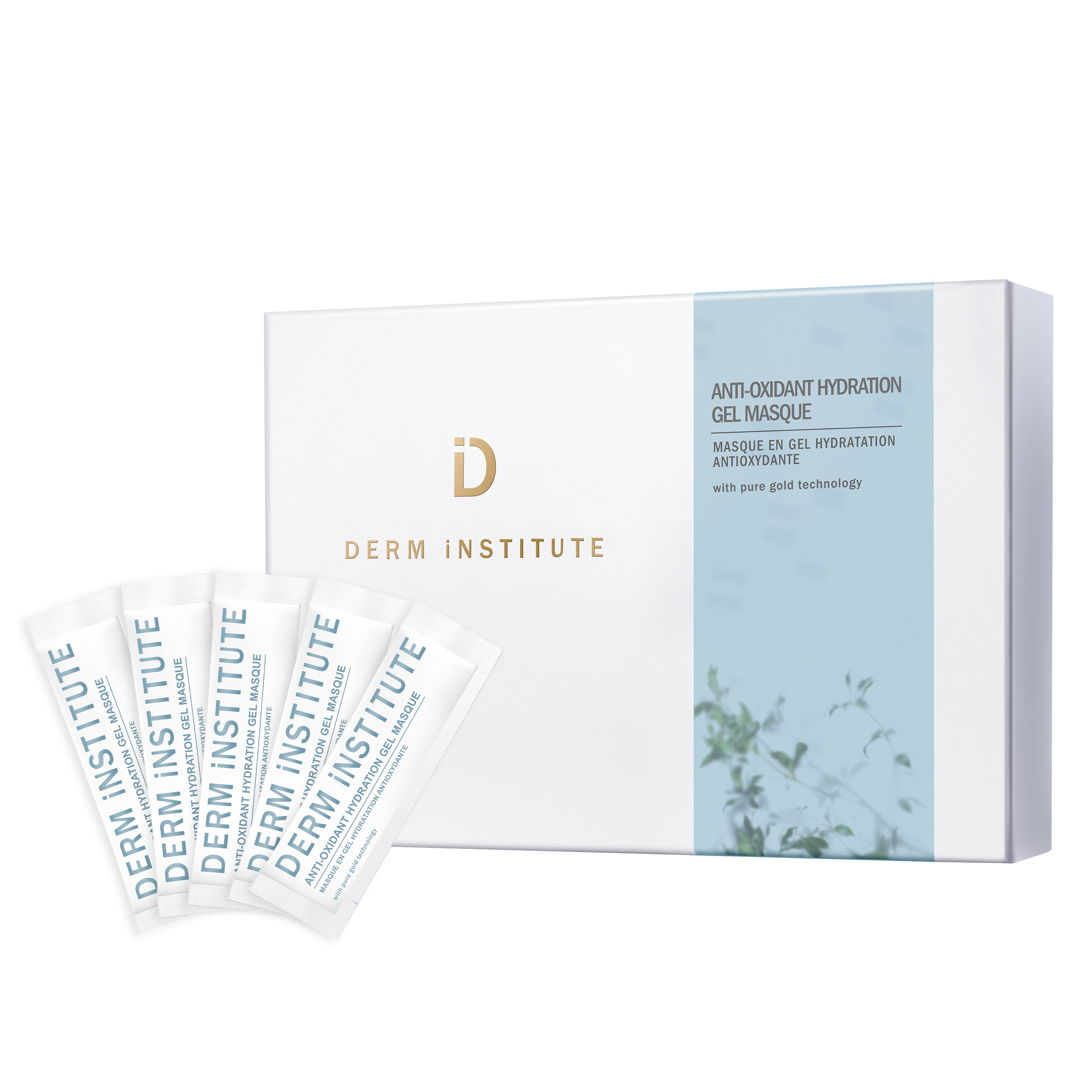 【得英特DERM iNSTITUTE】無限激活水凍膜20入 Anti-Oxidant Hydration Gel Masque♒